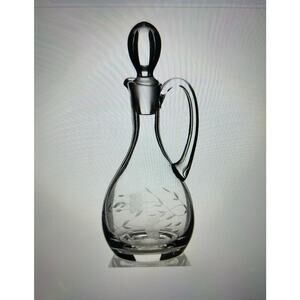 Princess House Cruet with handle & stopper (set of 2)